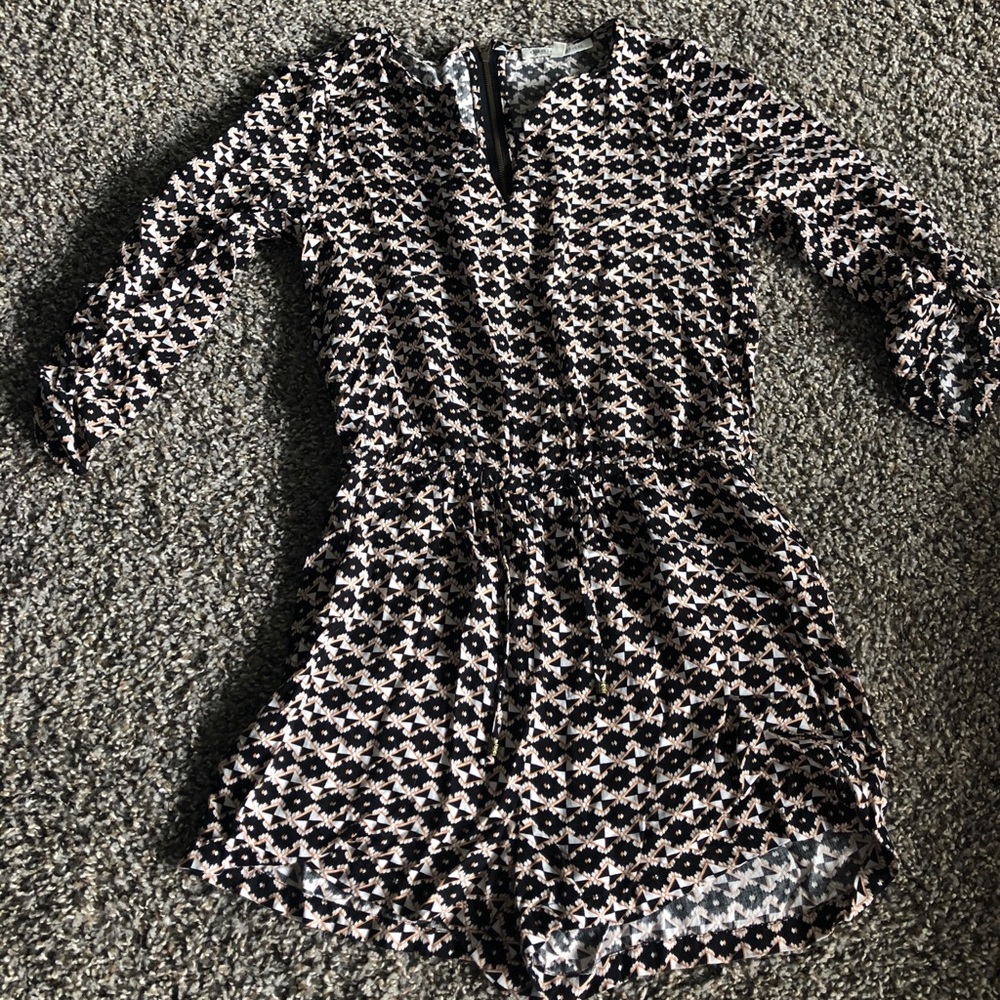 Unique printed romper